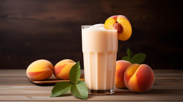 Peach Milk Shake
